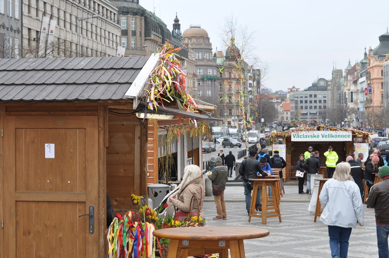 Húsvéti piac Prága