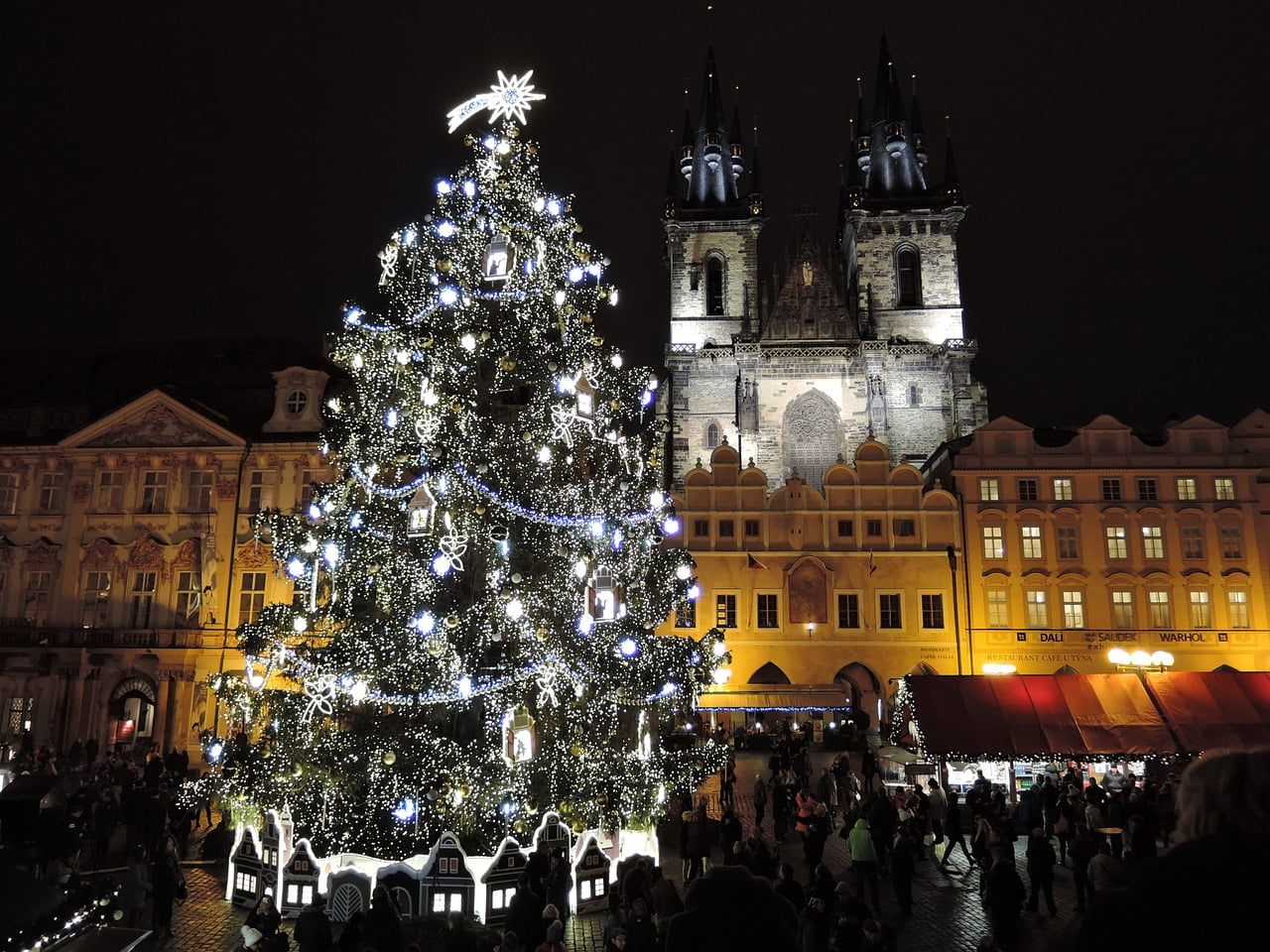 datoer for julemarked i Praha i 2018